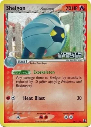 Shelgon δ – Delta Species – 54/113 (Stamped Reverse)