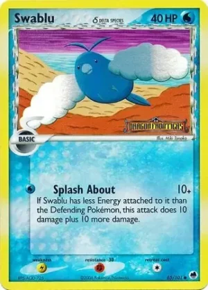 Swablu δ – Dragon Frontiers – 65/101 (Stamped Reverse Holo)