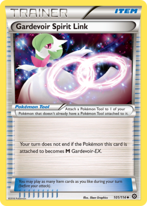 Gardevoir Spirit Link – Steam Siege – 101/114 - Non-Holo (MP)