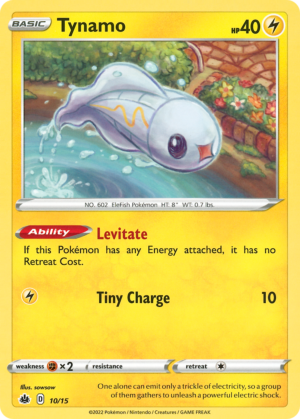 Tynamo – McDonald's Match Battle 2022 – 10/15 (Non-Holo)