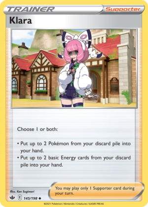 Klara – Chilling Reign – 145/198 - Cosmos Holo