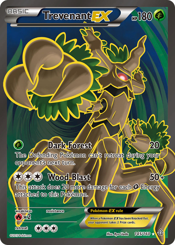 Trevenant-EX – Primal Clash – 145/160 (HP)
