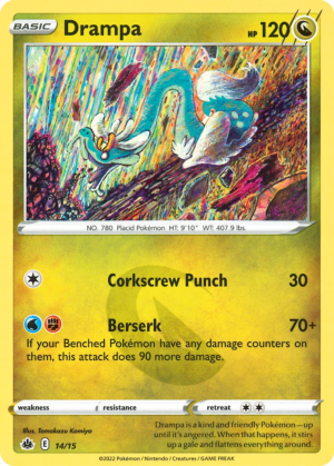 Drampa – McDonald's Match Battle 2022 – 14/15 (Non-Holo)