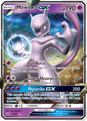Mewtwo-GX – Shining Legends – 39/73