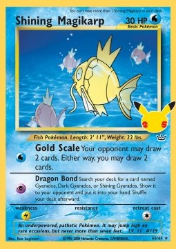 Shining Magikarp - Celebrations: Classic Collection - 66/64