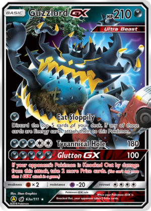 Guzzlord-GX – Crimson Invasion – 63a/111 (NM)