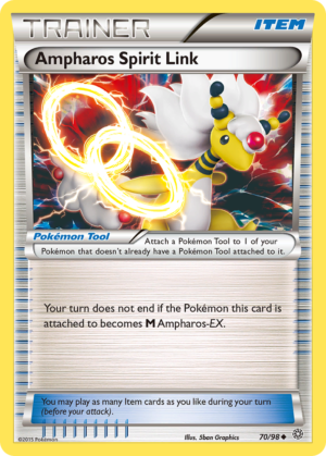 Ampharos Spirit Link – Ancient Origins – 70/98 (HP)