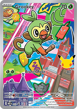 Grookey - Black Star Promos - MEP/052 (Unsealed)