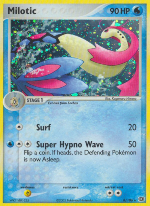 Milotic – Emerald – 8/106 - Holo (LP)