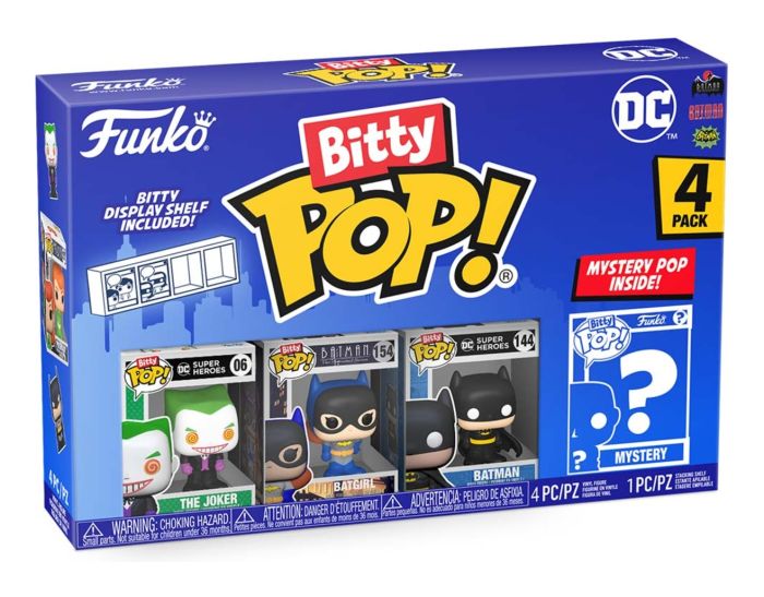 Bitty POP! Games: Bitty Pop! - DC S1 - 4 Pack