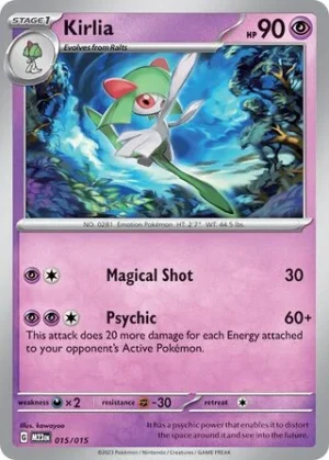 Kirlia - McDonald's Match Battle 2023 - 015/015 - Non-Holo
