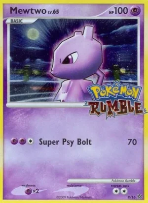 Mewtwo – Pokémon Rumble – 9/16 (Surface Damage)