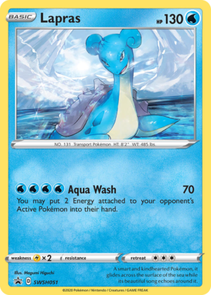Lapras – SWSH Black Star Promos – SWSH051/307
