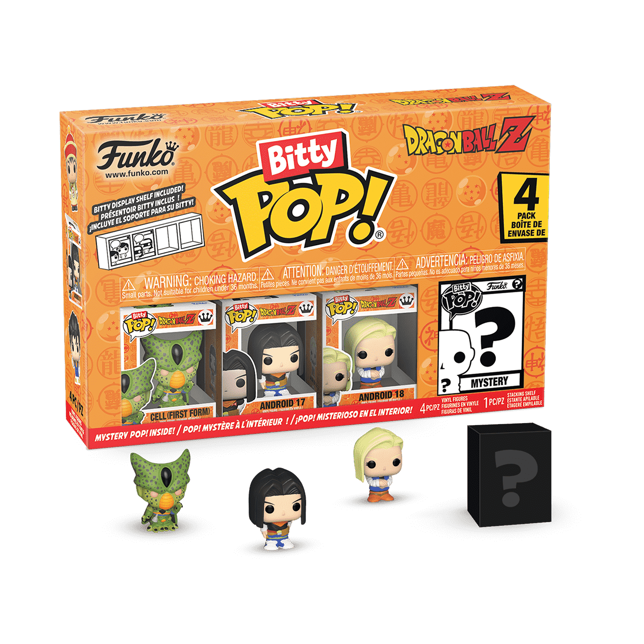 Bitty POP! Games: Dragon Ball Z Cell Bitty POP! 4-Pack