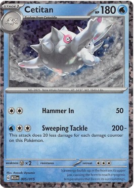 Cetitan - McDonald's Match Battle 2023 - 005/015 (Holo)