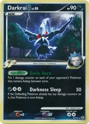 Darkrai G – Rising Rivals – 3/111 - Reverse Holo (MP)