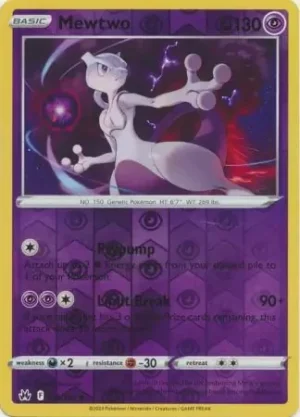 Mewtwo – Crown Zenith – 059/159 - Reverse Holo