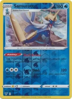 Samurott – Vivid Voltage – 035/185 - Reverse Holo